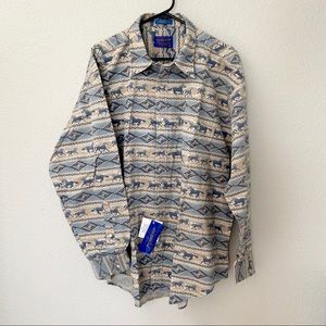 NWT Western Pendleton Button Down 🌞